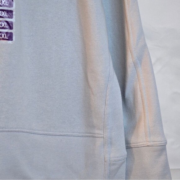 DKNY Women's Plus Size Comfort Crewneck Fleece Sweatshirt Top NWT XXL - Picture 8 of 11